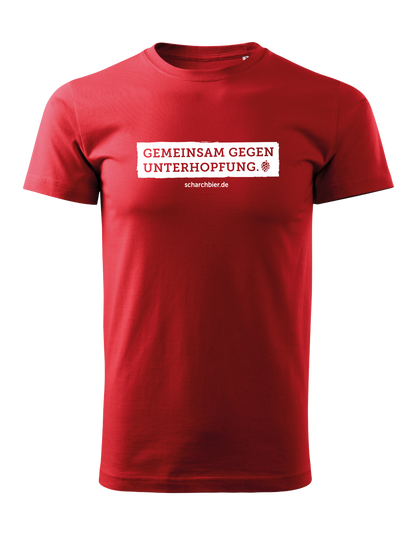 T-Shirt "Gemeinsam gegen Unterhopfung"