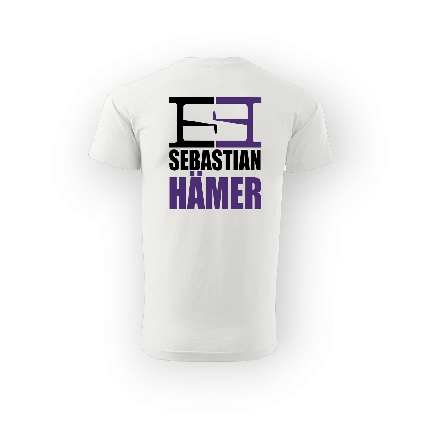 Sebastian Hämer T-Shirt "SH" Logo white