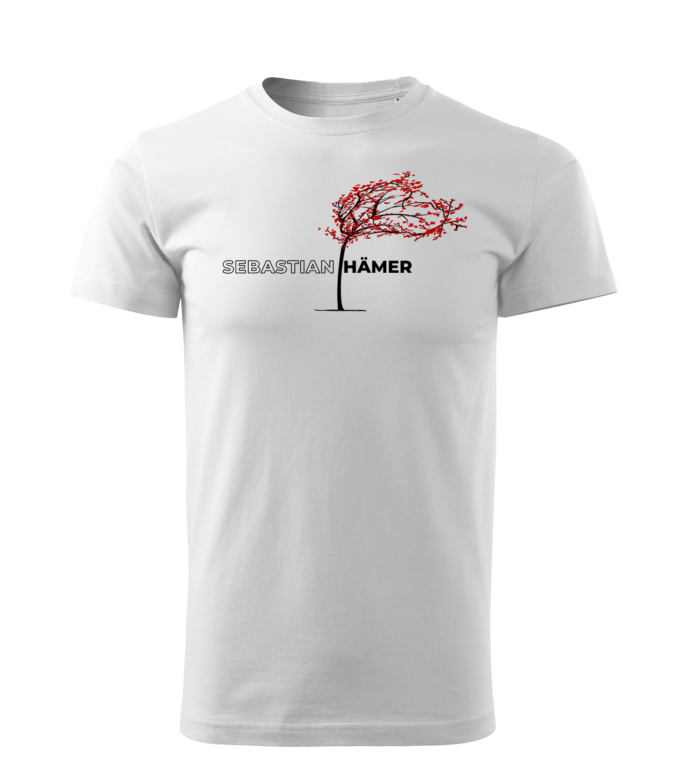 Sebastian Hämer T-Shirt "Prerow Editon" Windflüchter white